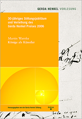 Umschlag Warnke - K&ouml;nige als K&uuml;nstler